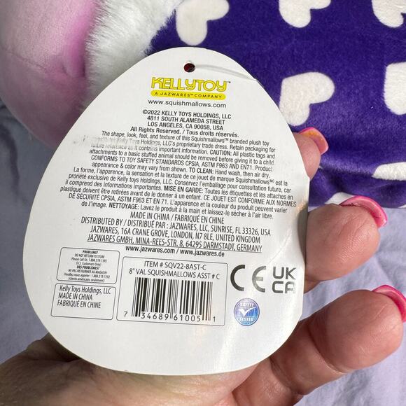 Squishmallows Nefen the Gnome Kellytoy 11" Plushie Toy - Picture 5 of 9